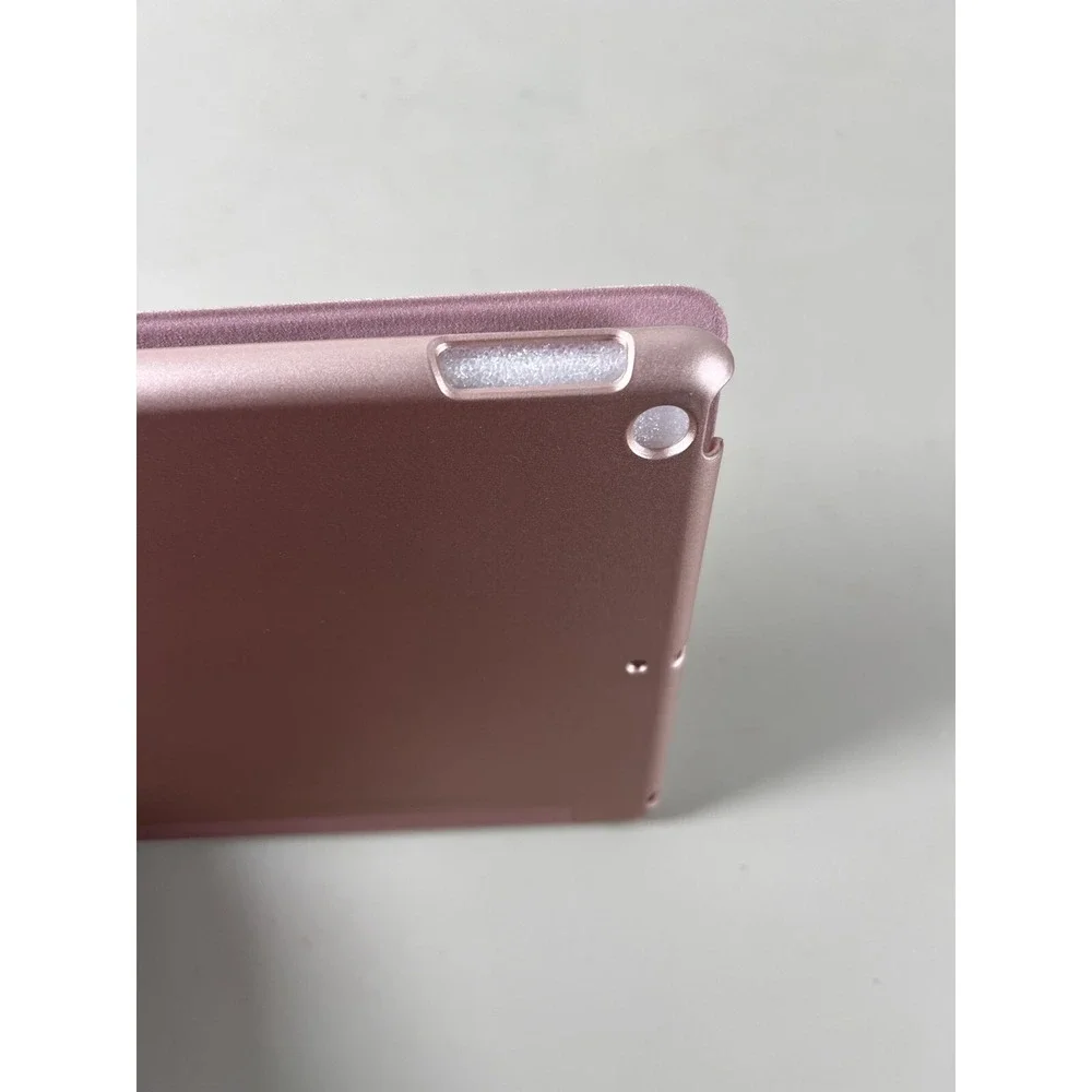 Rose Gold Tri Fold Tablet Case Cover Stand For iPad 10.2 inch